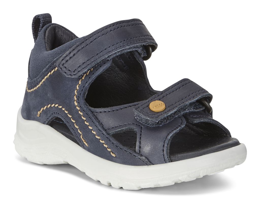 Ecco Peekaboo Open Blue Little Big Feet