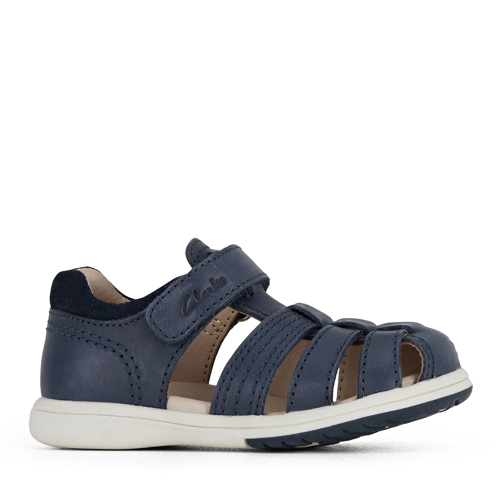 Clarks fudgy Jump Closed Sandals, Grey Combi Lea, 4 UK Child: Amazon.co.uk:  Fashion